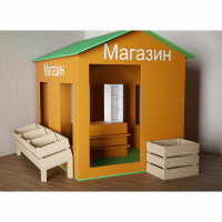 Игровой домик «Рынок» - fgospostavki.ru - Омск