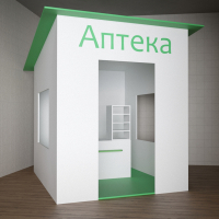 Игровой домик «Аптека» - fgospostavki.ru - Омск