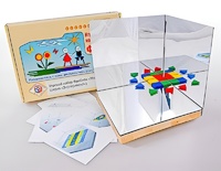 Игровой набор Фребеля "Мозаика геометрическая 3D" - fgospostavki.ru - Омск