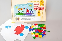 Игровой набор Фребеля "Конструктор плоскостной-1" (Серия "Эксперимент") - fgospostavki.ru - Омск