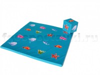 Игровой мат "Море" с кубиком - fgospostavki.ru - Омск