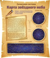 Стенд "Карта звездного неба" - fgospostavki.ru - Омск
