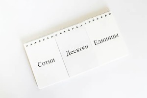 Перекидное табло для устного счета (ламинированное) - fgospostavki.ru - Омск