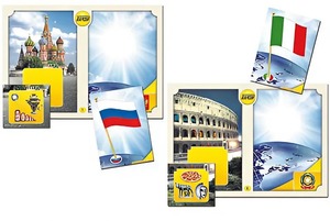 Настольно-печатная игра "Флаги стран мира 1. Европа" - fgospostavki.ru - Омск