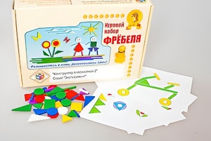 Игровой набор Фребеля "Конструктор плоскостной-2" (Серия "Эксперимент") - fgospostavki.ru - Омск