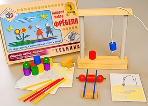 Игровой набор Фребеля "Техника" (серия "Эксперимент") - fgospostavki.ru - Омск