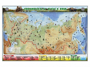 Электронно-информационный (маркерный) стенд "Природа России" - fgospostavki.ru - Омск