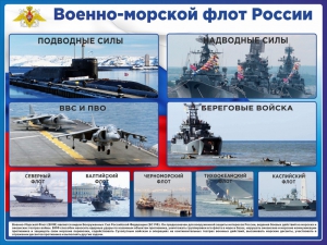 Стенд "Военно-морской флот России" - fgospostavki.ru - Омск