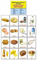 Раздаточные карточки "Продукты питания" - fgospostavki.ru - Омск