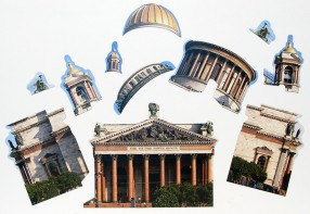 Набор магнитных карточек "Маленькие архитекторы: Исаакиевский собор" - fgospostavki.ru - Омск