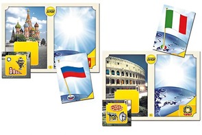 Настольно-печатная игра "Флаги стран мира 1. Европа" - fgospostavki.ru - Омск