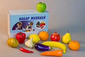 Набор муляжей для рисования (13 штук) - fgospostavki.ru - Омск