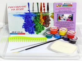 Набор для рисования "Эбру-Семерка" - fgospostavki.ru - Омск