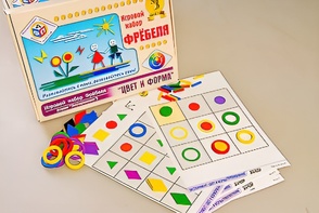 Игровой набор Фребеля "Цвет и форма" (серия "Эксперимент") - fgospostavki.ru - Омск