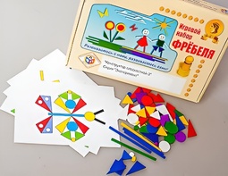 Игровой набор Фребеля "Конструктор плоскостной-3" (Серия "Эксперимент") - fgospostavki.ru - Омск