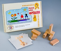 Игровой набор Фребеля "Кирпичики" (серия "Эксперимент") - fgospostavki.ru - Омск
