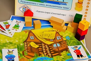 Игровой набор Фребеля "Теремок" (серия "Сказочный мир". Выпуск 1) - fgospostavki.ru - Омск