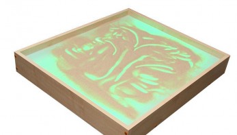 Планшет для рисования песком Радуга. Подсветка RGB. - fgospostavki.ru - Омск