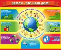 Стенд "Земля - наш дом" - fgospostavki.ru - Омск