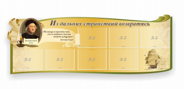 Стенд резной "Из дальних странствий возвратясь" - fgospostavki.ru - Омск