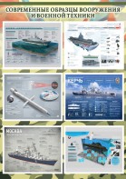 Стенд "Современные образцы вооружения РФ" Вариант 4 - fgospostavki.ru - Омск