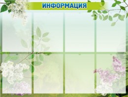 Стенд "Информация" Вариант 13 - fgospostavki.ru - Омск