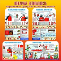 Стенд "Пожарная безопасность" Вариант 2 - fgospostavki.ru - Омск